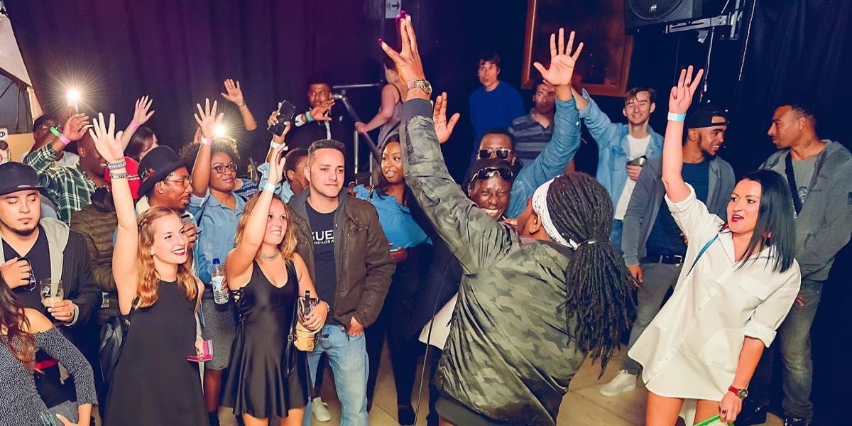 Wajudah performing at Event